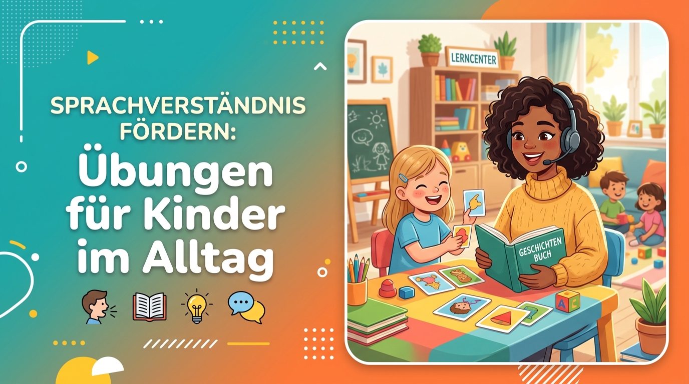 Sprachverständnis fördern: Übungen für Kinder im Alltag
